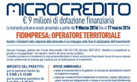CNA informa: Riaperti i termini del Microcredito - finanziamenti della Regione Abruzzo al tasso dell' 1%