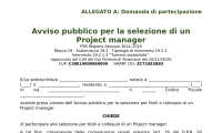 GAL TERREVERDI TERAMANE “Insieme per un territorio di qualità che cresce” Avviso pubblico per la selezione di un Project manager