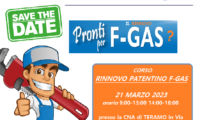 RINNOVO PATENTINO F-GAS 21 MARZO 2023
